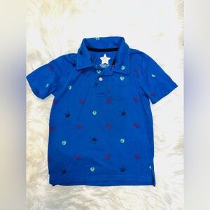 365 by Garanimals Boys Collared Short Sleeve Top Shirt (c)